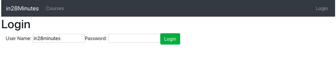 spring boot login