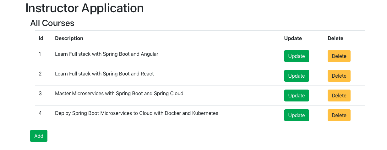Creating Spring Boot and React Java Full Stack Application with Maven